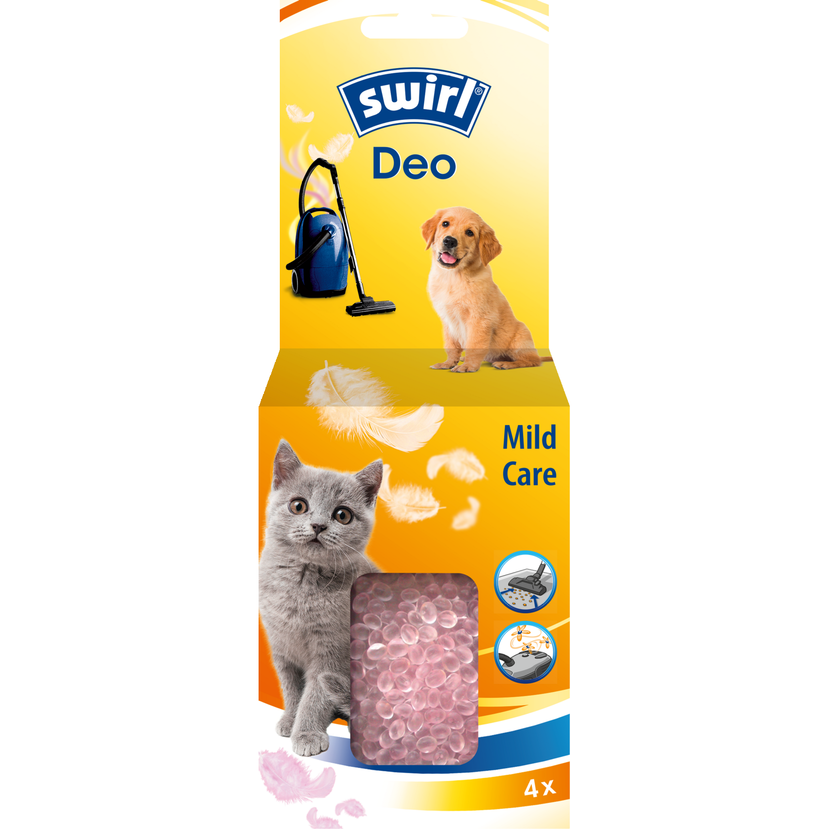 Swirl Deo-Perlen Mild Care Verpackung Vorderseite