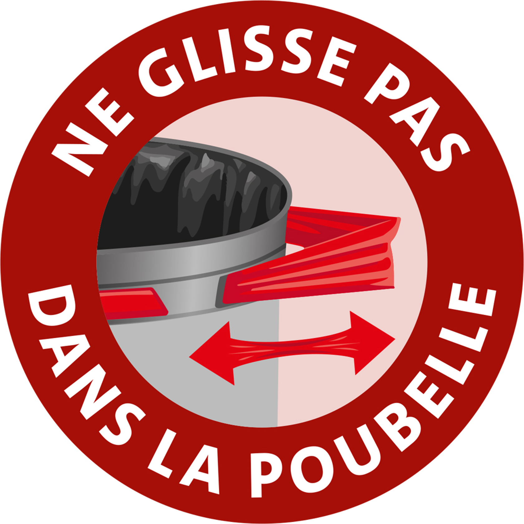 Icône : bonne prise en main du seau