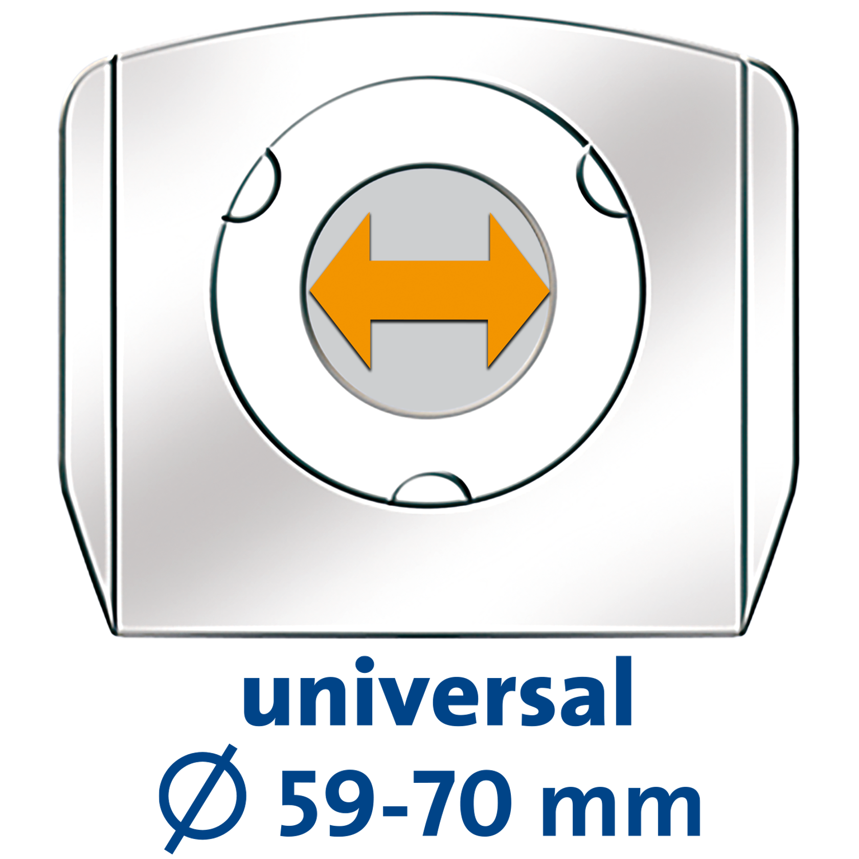 Universal-Halteplatte von Swirl Nass- und Trockenbeutel