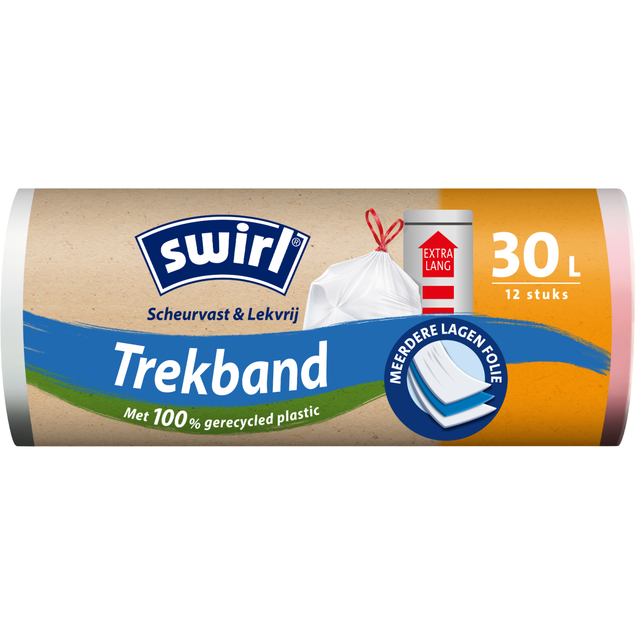 Swirl Vuilniszakken met trekband