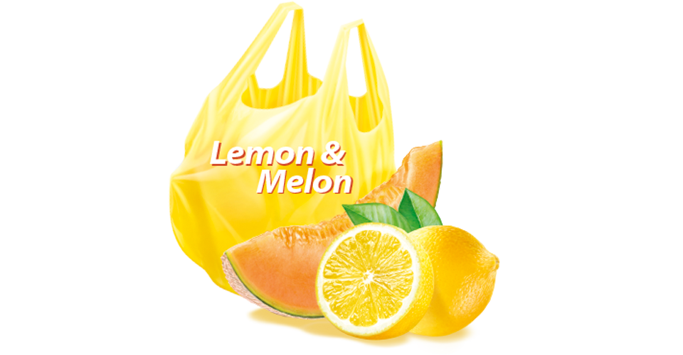 Scented bin liner Lemon-Melon