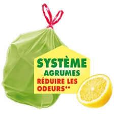 Sacs poubelle avec Fraîcheur Active