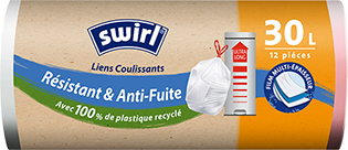 Résistant & Anti-Fuite avec liens coulissants