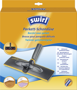 Brosse pour parquets délicats Swirl®