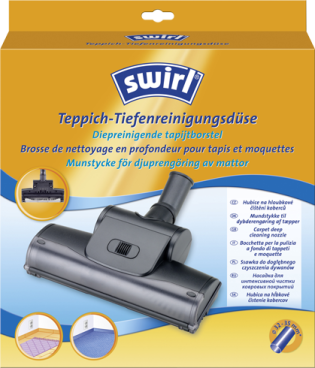 Swirl® diepreinigende tapijtborstel