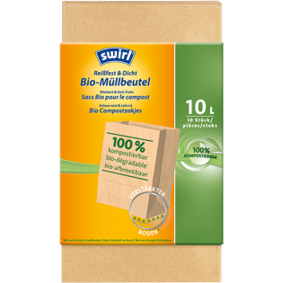 Sacs en papier pour déchets organiques 100 % compostables Sacs en papier pour déchets organiques 100 % compostables